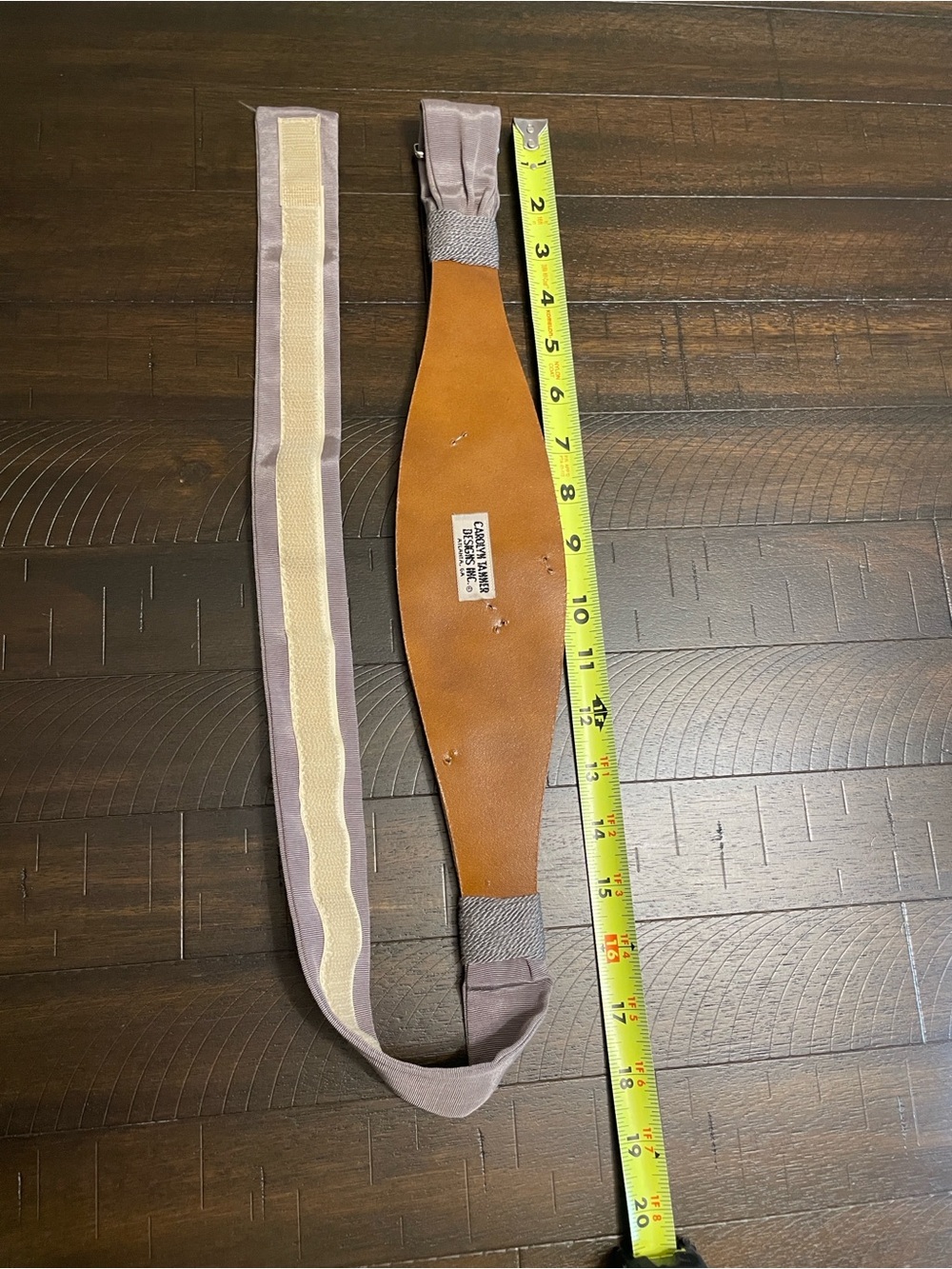 Carolyn Tanner Designs Vintage Stretch Waist Belt Boho Statement Belt Adjustable - Picture 4 of 6